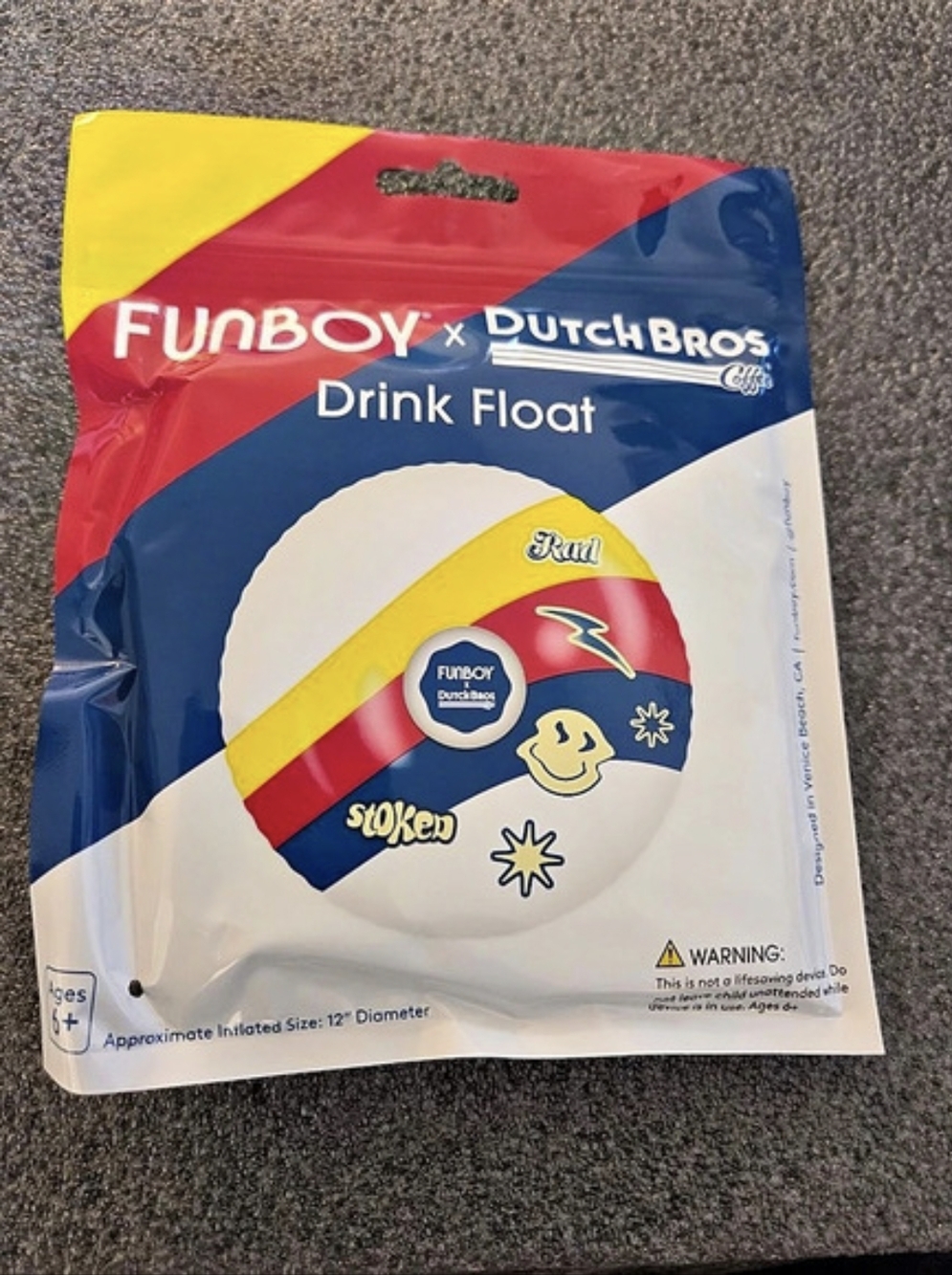 FUNBOY x Dutch Bros Drink Float Blue & Red